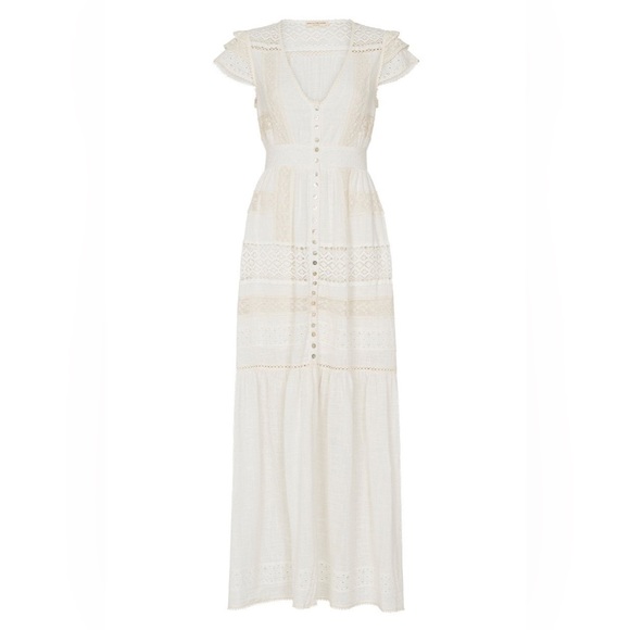 Spell 🤍 Suki Gown White EUC 🤍 XS - Picture 8 of 16